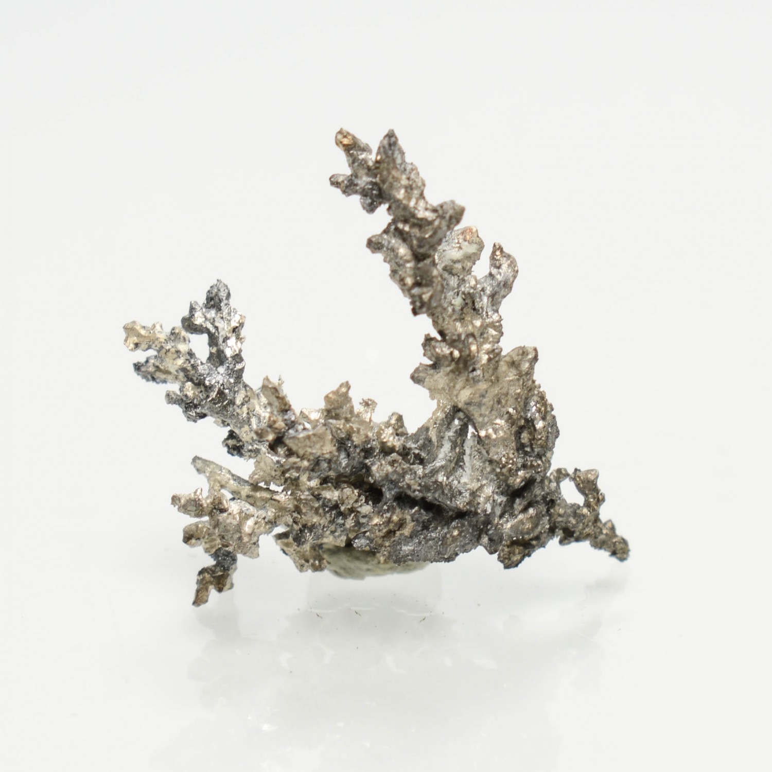 Native silver - Bouismas mine, Bou-Azzer mining district, Morocco