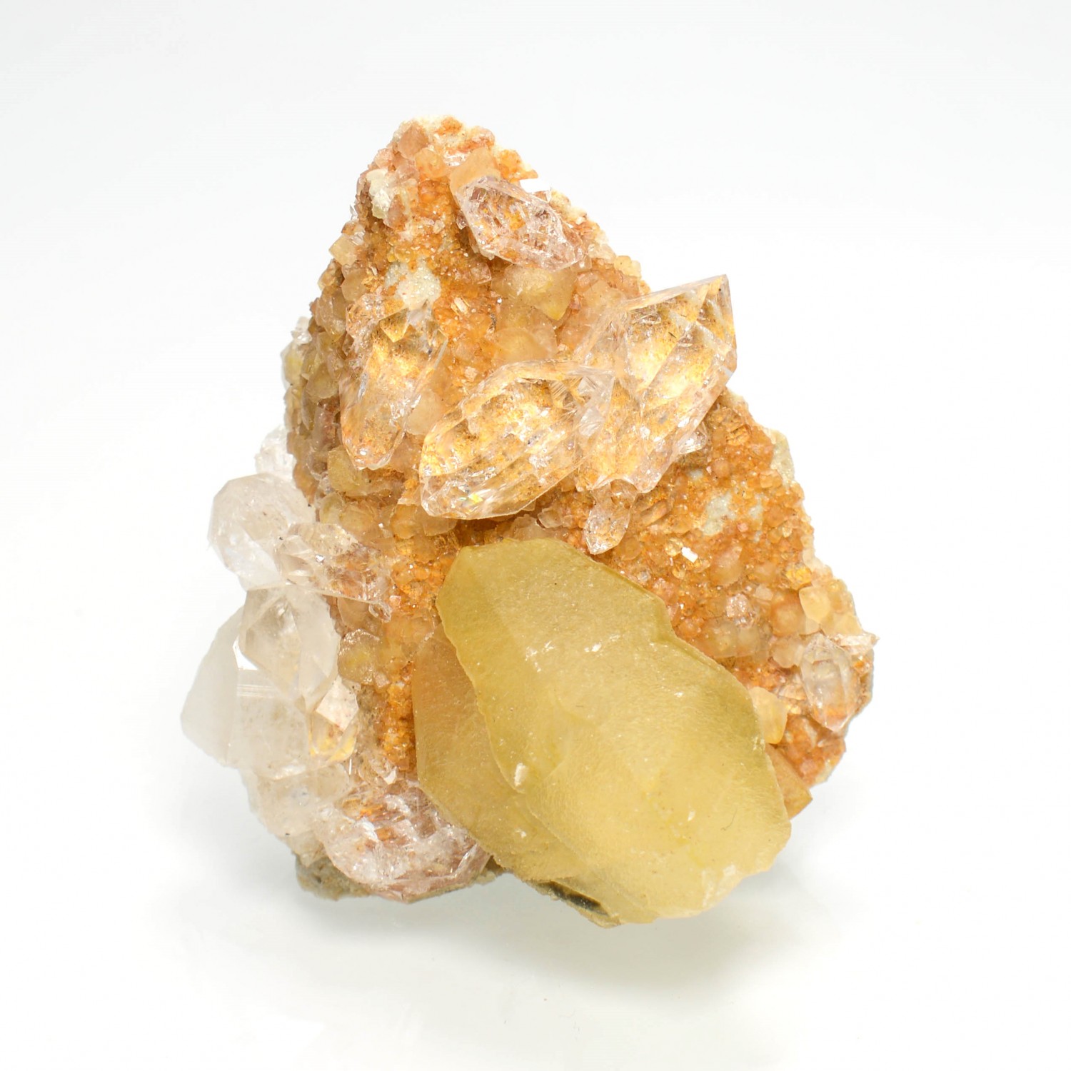 Calcite et quartz - Carrière de Villette, Aime, Savoie, France