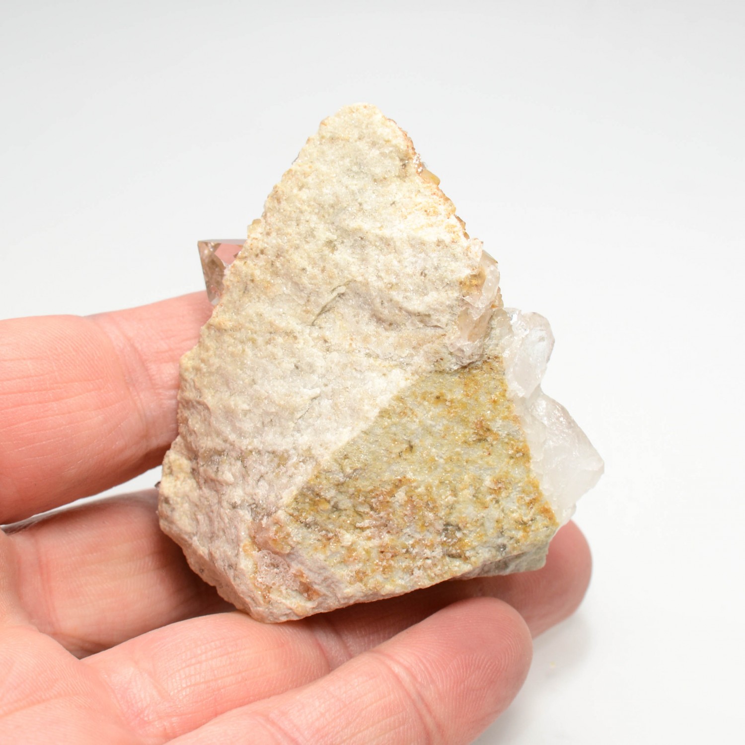 Calcite et quartz - Carrière de Villette, Aime, Savoie, France