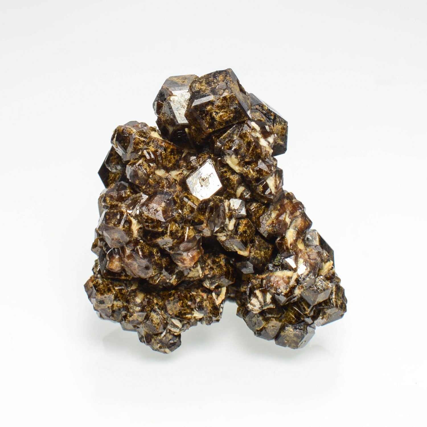 Grenat (var. andradite) - Région de Kayes, Mali Grenat (var. andradite) - Région de Kayes, Mali