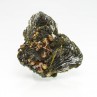 Grenat (var. andradite)sur épidote - Région de Kayes, Mali