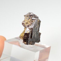 Axinite - Obira mine, Ono-gun, Kyushu, Japan