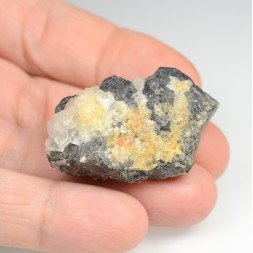 Galène, pyromorphite - Argentolle, Saône-et-Loire, France