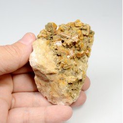 Wulfenite - Helena mine, Crna, Mezica, Slovenia