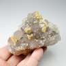 Calcite et sidérite sur quartz - Laguépie, Tarn-et-Garonne, France