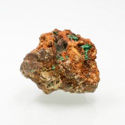 Malachite - Mine Saint-Nicolas, Steinbach, Haut-Rhin, France