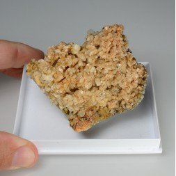 Calcite, dolomite and chalcopyrite - Top of the Saint-Jacques vein, Neuenberg, Sainte-Marie-aux-Mines, Haut-Rhin, France