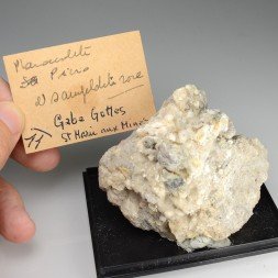 Picropharmacolite et sainfeldite(?) - Mine Gabe Gottes, Filon Saint-Jacques, Sainte-Marie-aux-Mines, Haut-Rhin, France