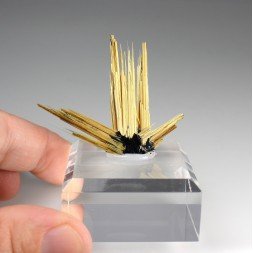 Rutile et hématite - Novo Horizonte, Bahia, Brésil