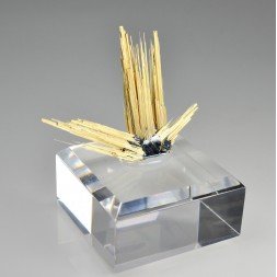 Rutile et hématite - Novo Horizonte, Bahia, Brésil