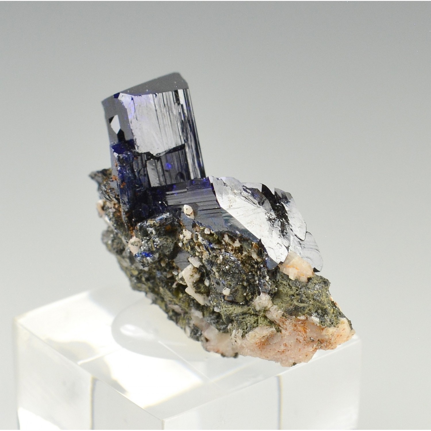 Azurite - Touissit, Morocco