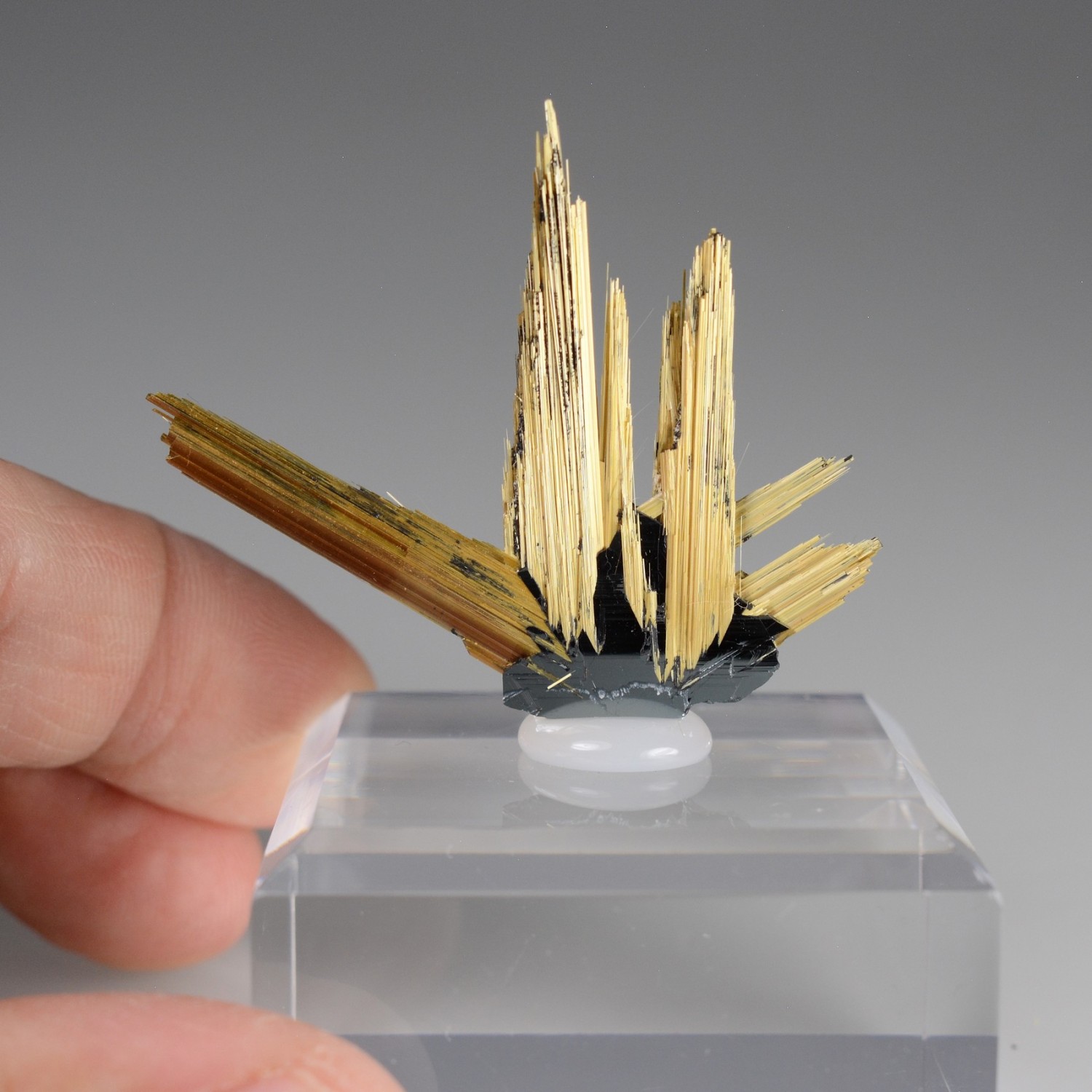 Rutile and hematite - Novo Horizonte, Bahia, Brazil