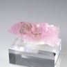 Crystallized rose quartz - Coronel Murta, Minas Gerais, Brazil