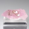 Crystallized rose quartz - Coronel Murta, Minas Gerais, Brazil