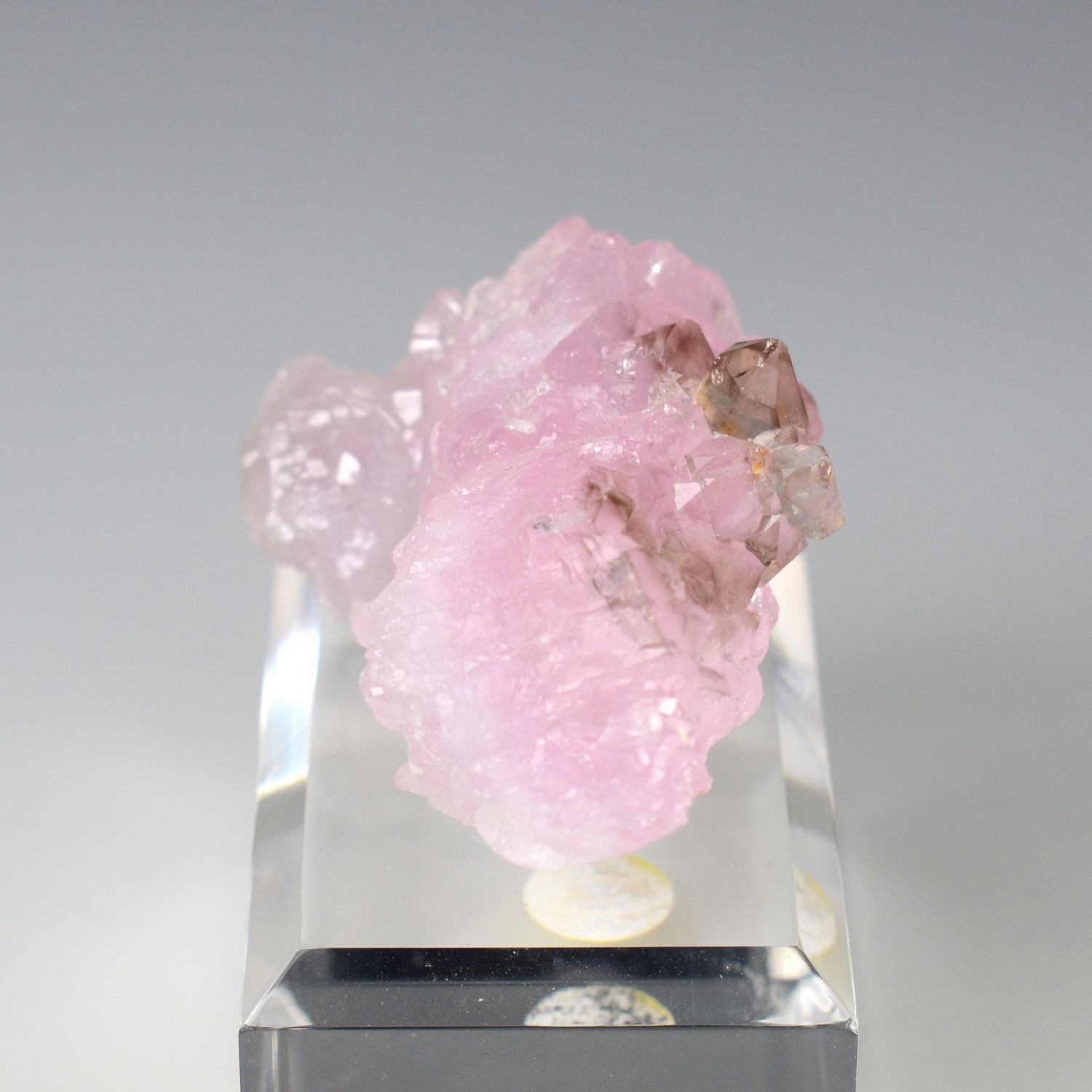 Crystallized rose quartz - Coronel Murta, Minas Gerais, Brazil