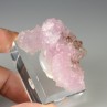 Crystallized rose quartz - Coronel Murta, Minas Gerais, Brazil