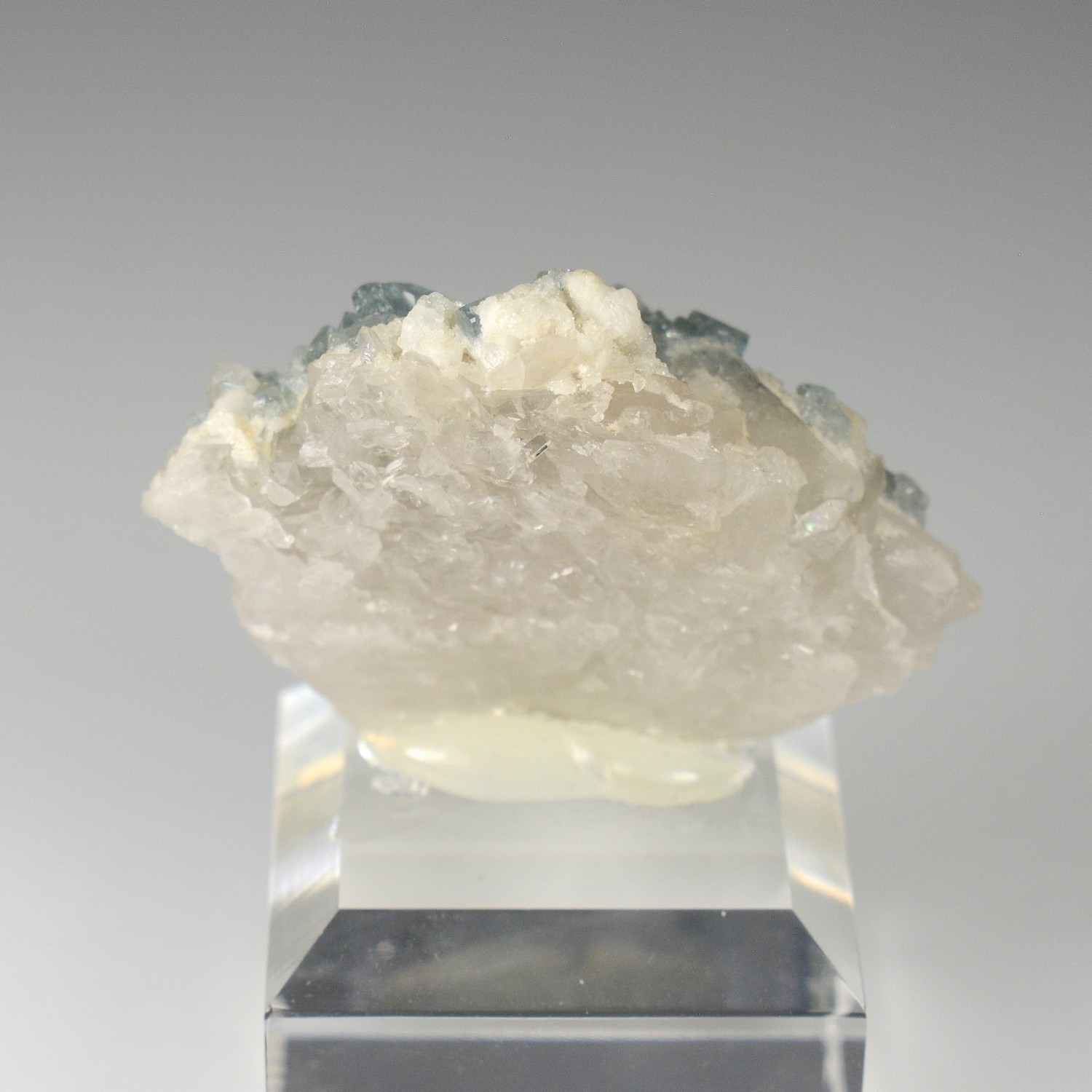 Blue apatite - Golconda mine, Minas Gerais, Brazil