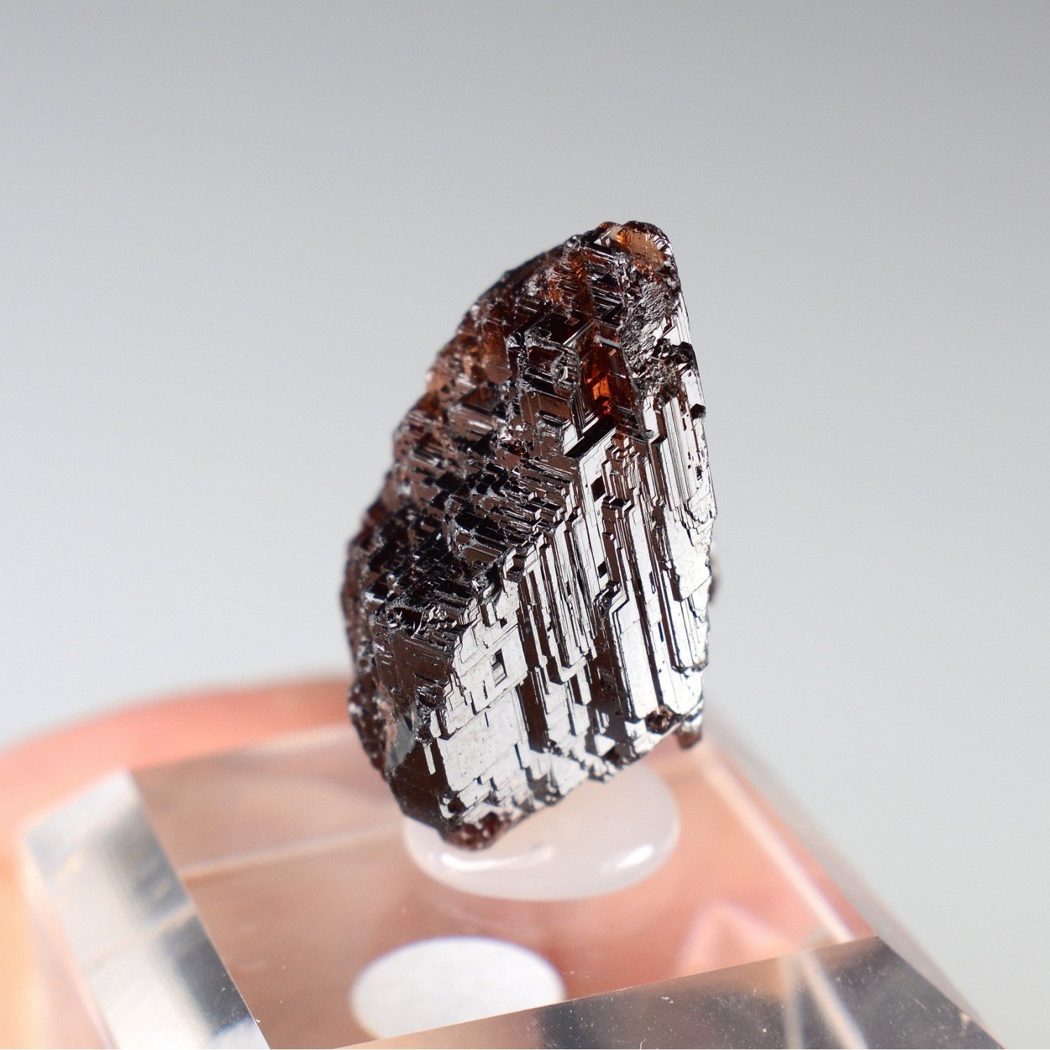 Grenat spessartine - Mine Navegadora, Minas Gerais, Brésil