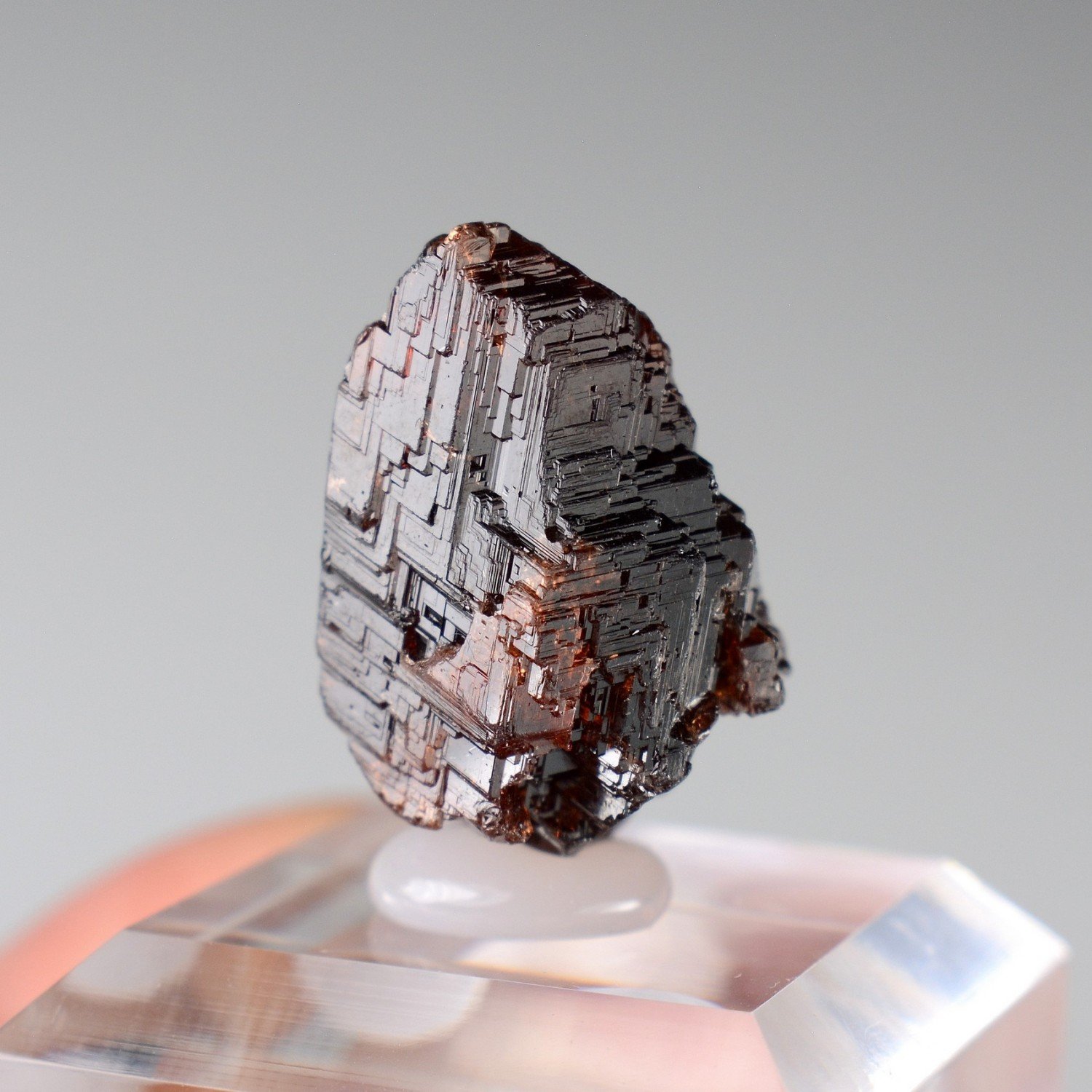 Grenat spessartine - Mine Navegadora, Minas Gerais, Brésil