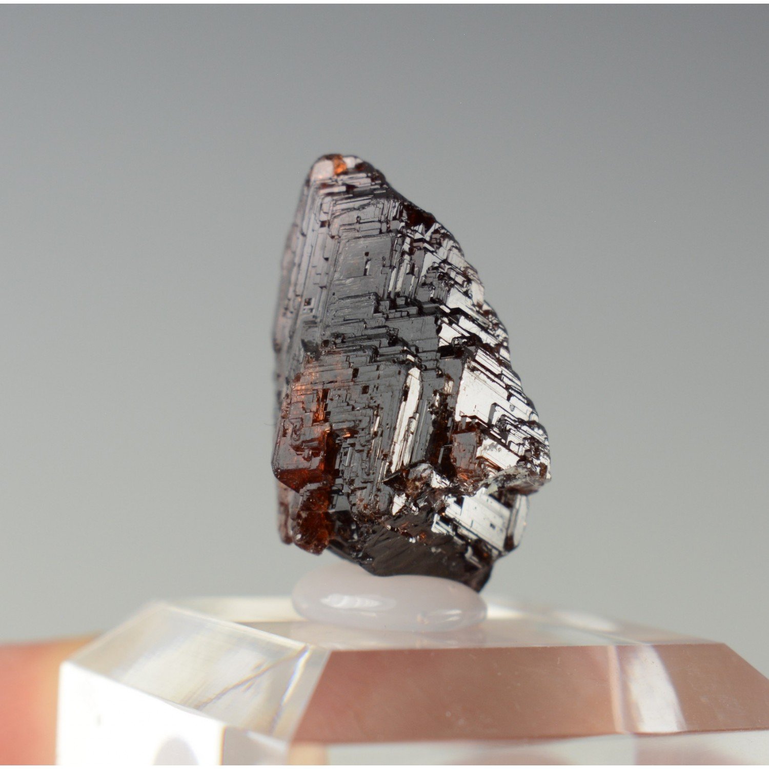 Grenat spessartine - Mine Navegadora, Minas Gerais, Brésil