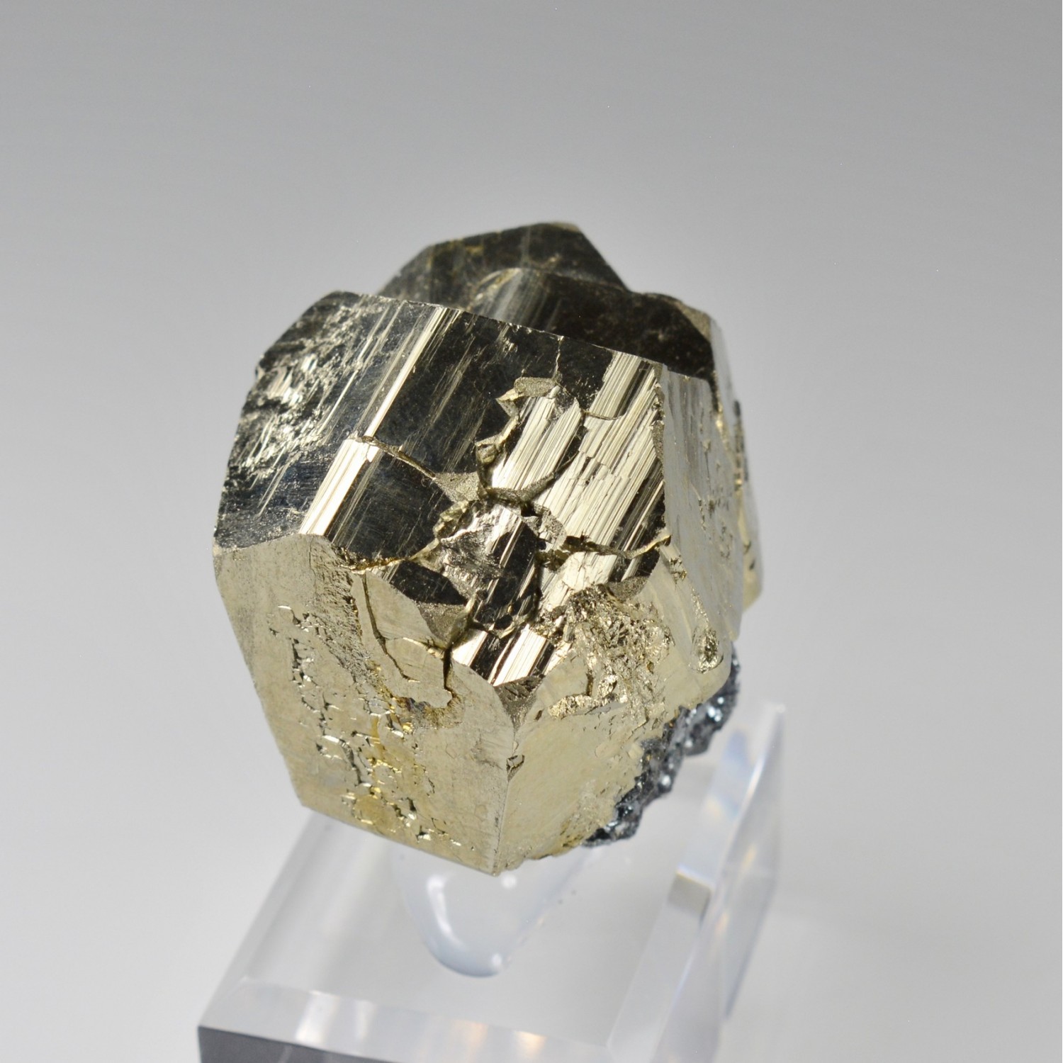 Pyrite et hématite - Rio Marina, Île d'Elbe, Italie