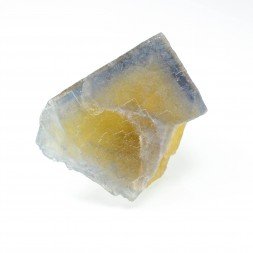 Fluorite - Yellow vein, Valzergues, Aveyron, France