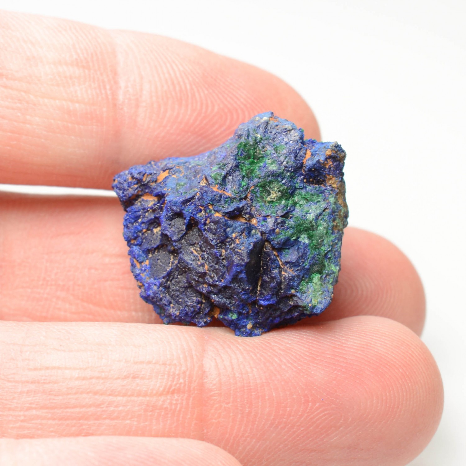 Azurite and malachite - Chessy, Rhône, France