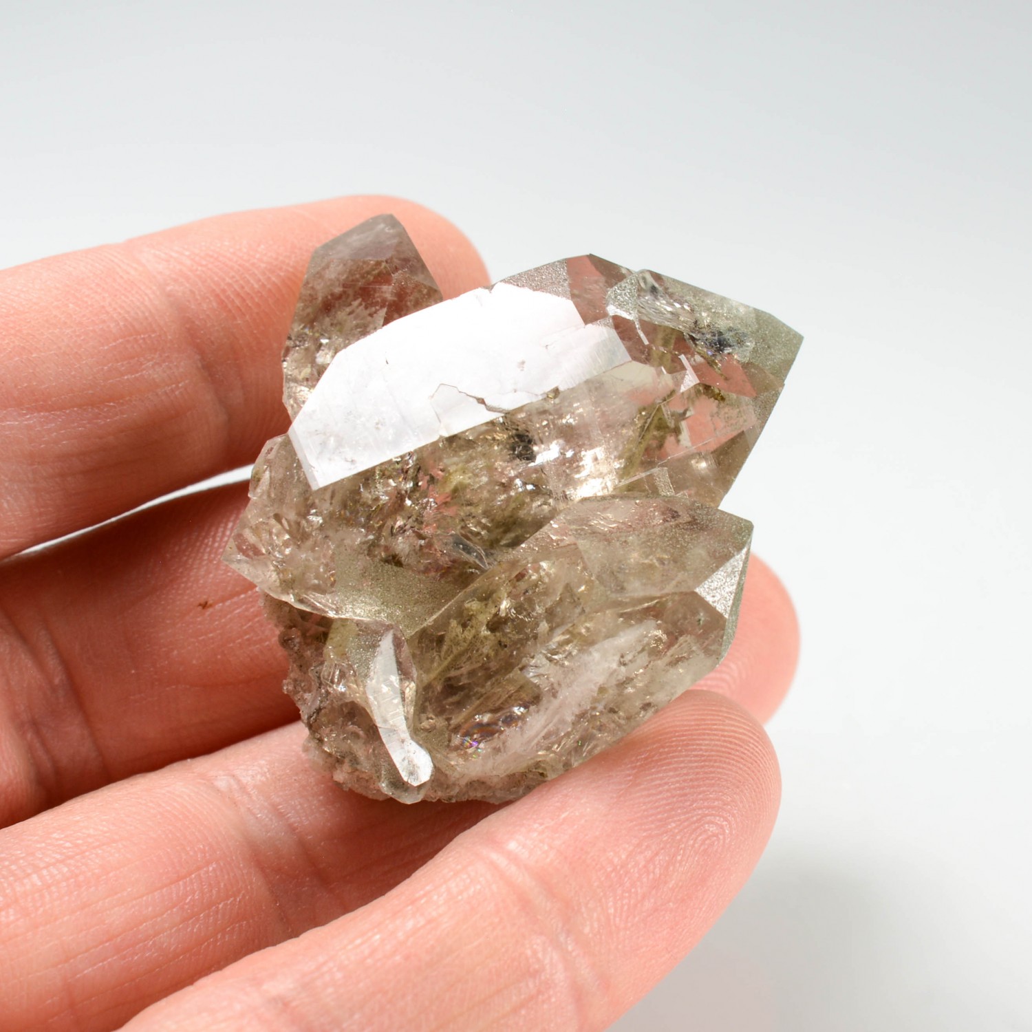 Quartz - Col des Cristaux, Mont-Blanc Massif, Haute-Savoie, France