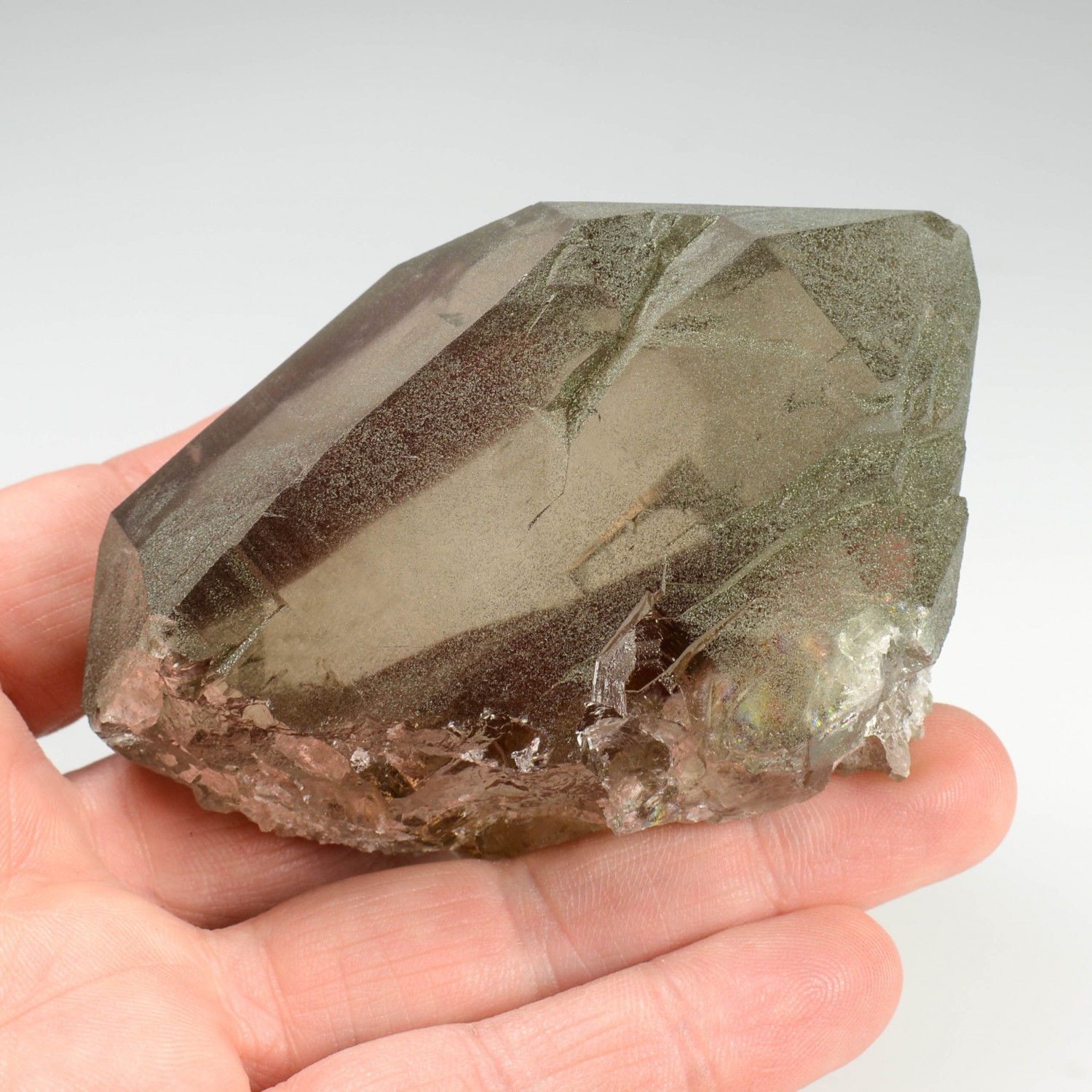 Quartz - Bassin de Talèfre, Massif du Mont-Blanc, Haute-Savoie, France