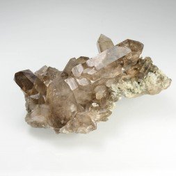 Quartz et fluorine - Face Sud des Droites, Massif du Mont-Blanc, Haute-Savoie, France