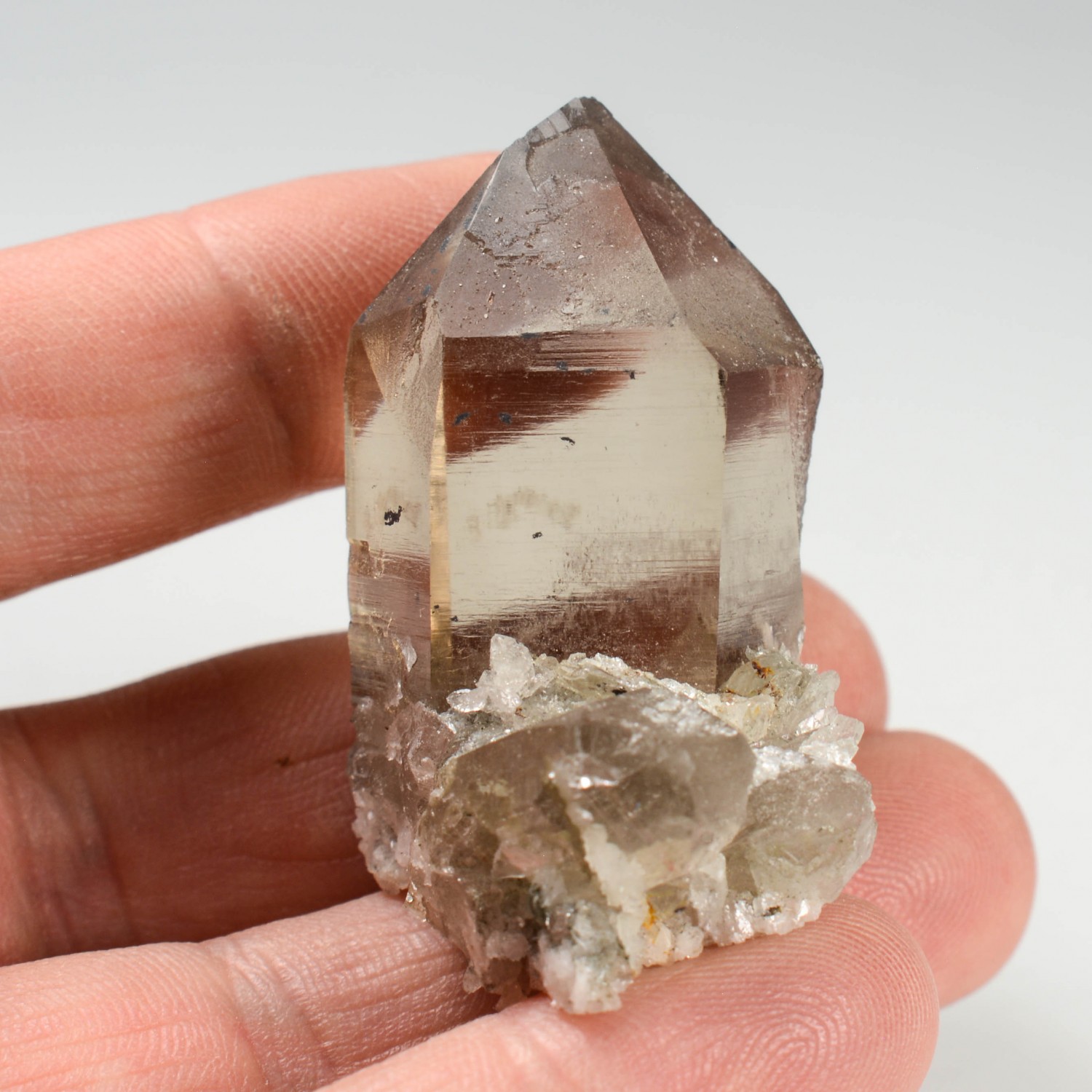 Quartz - Bassin de Talèfre, Massif du Mont-Blanc, Haute-Savoie, France