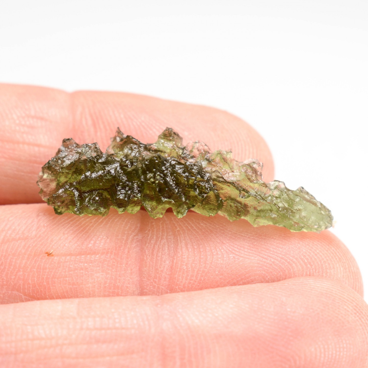 Moldavite - Besednice, Bohême du Sud, République Tchèque