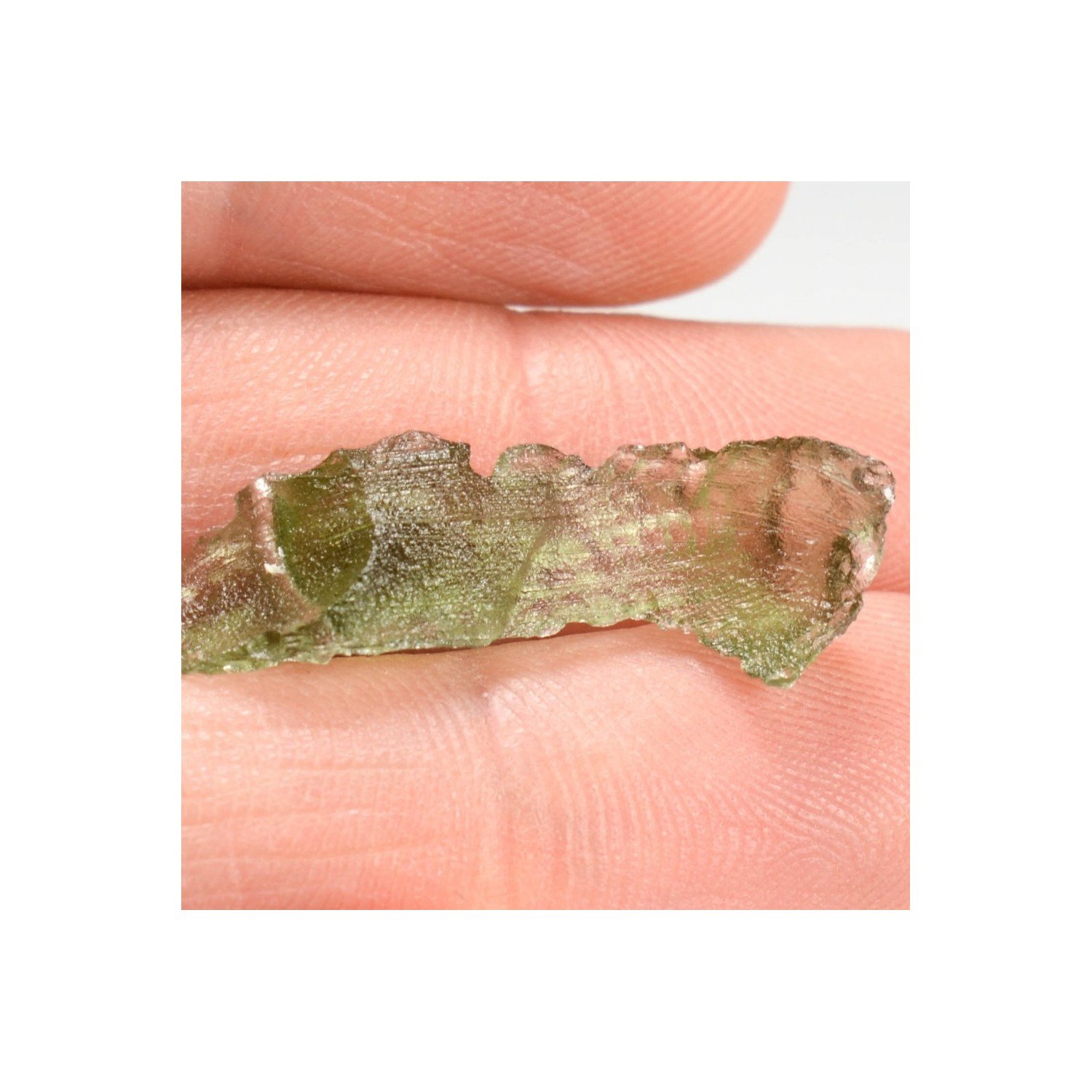 Moldavite - Besednice, Bohême du Sud, République Tchèque