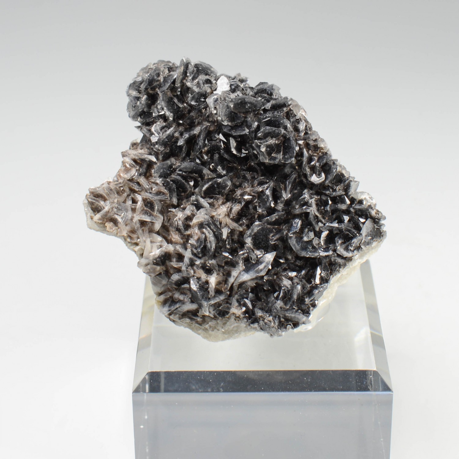 Black calcite - Ait Ahman mine, Bou-Azzer district, Morocco