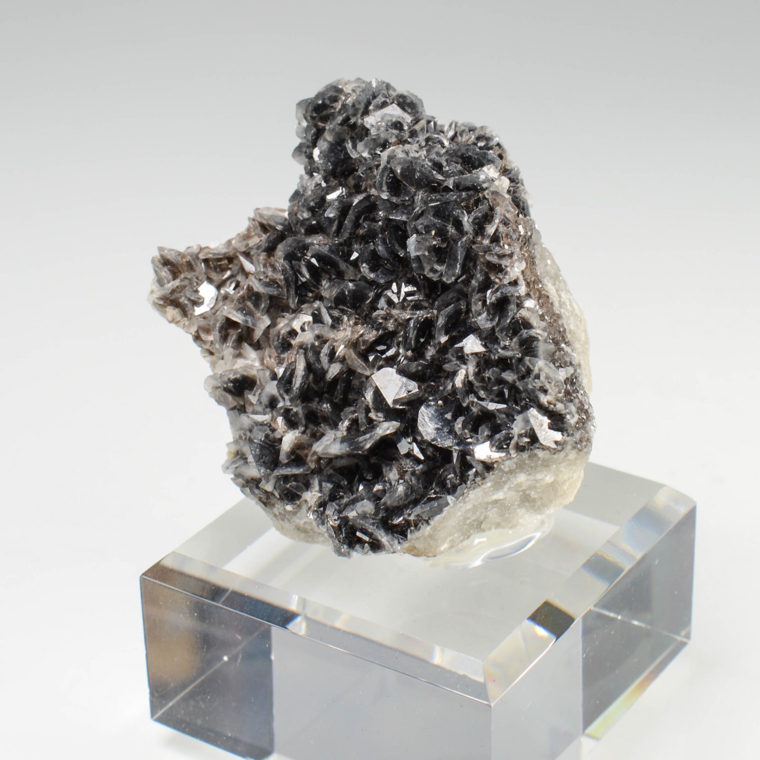 Black calcite - Ait Ahman mine, Bou-Azzer district, Morocco