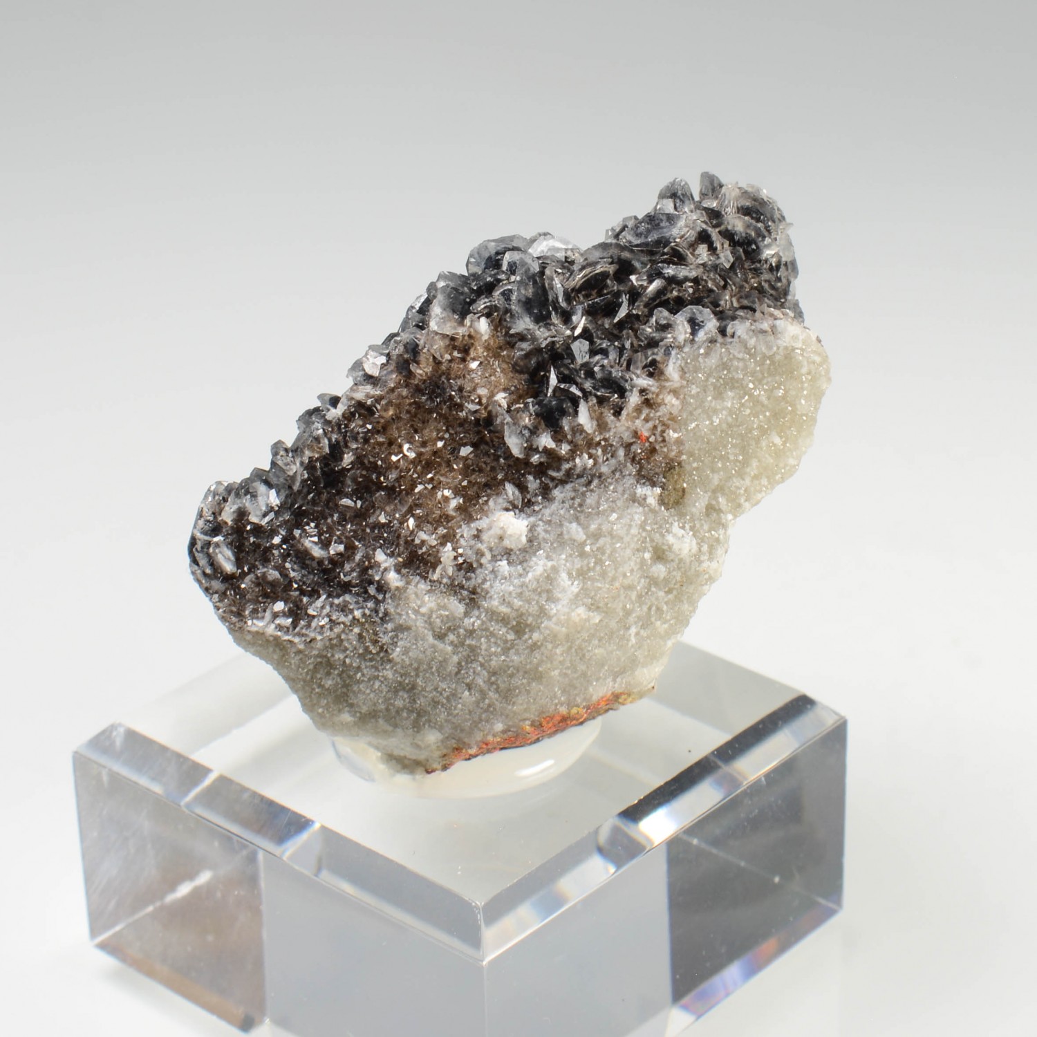 Calcite noire - Mine Ait Ahman, district de Bou-Azzer, Maroc