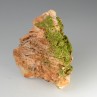 Pyromorphite sur barytine - Bréziès, Aveyron, France