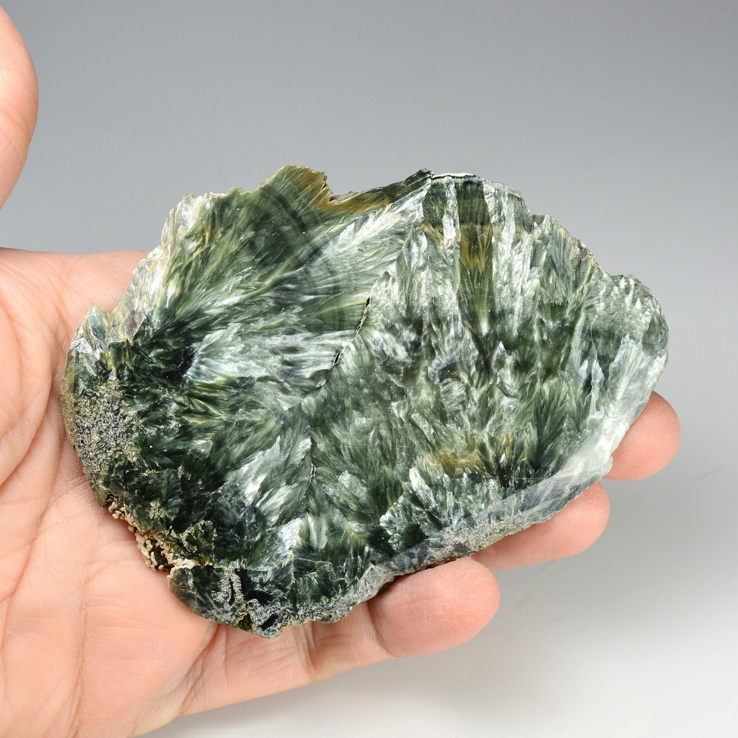 Seraphinite - Korshunovskoye mine, Siberia, Russia