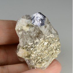 Molybdenite - Héva River, Abitibi, Quebec, Canada