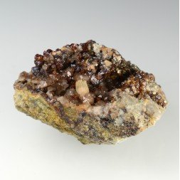 Calcite, sidérite et quartz - Laguépie, Tarn-et-Garonne, France.
