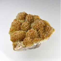 Calcite sur sphärosidérite - Laguépie, Tarn-et-Garonne, France.