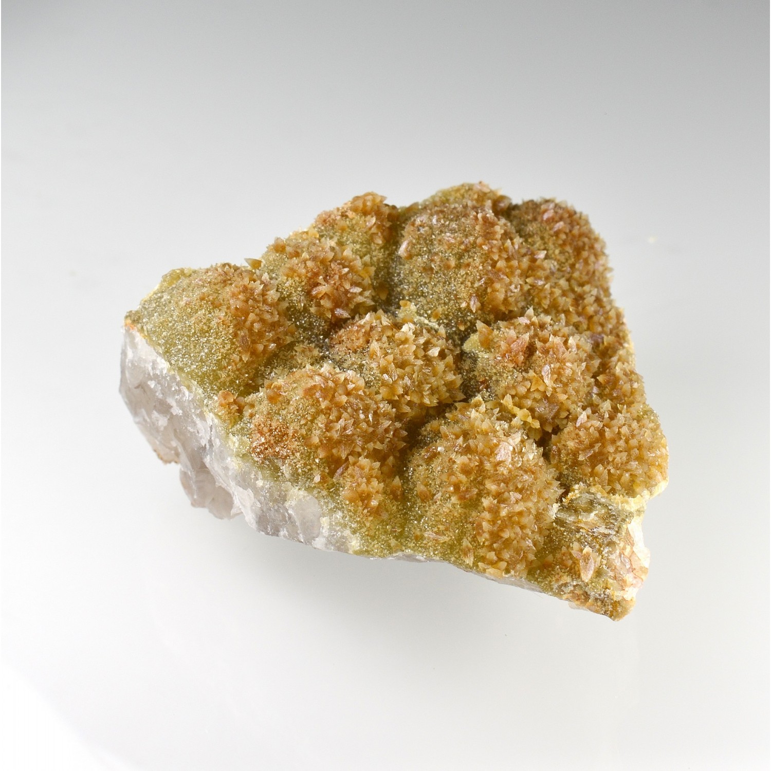 Calcite on sphärosiderite - Laguépie, Tarn-et-Garonne, France.