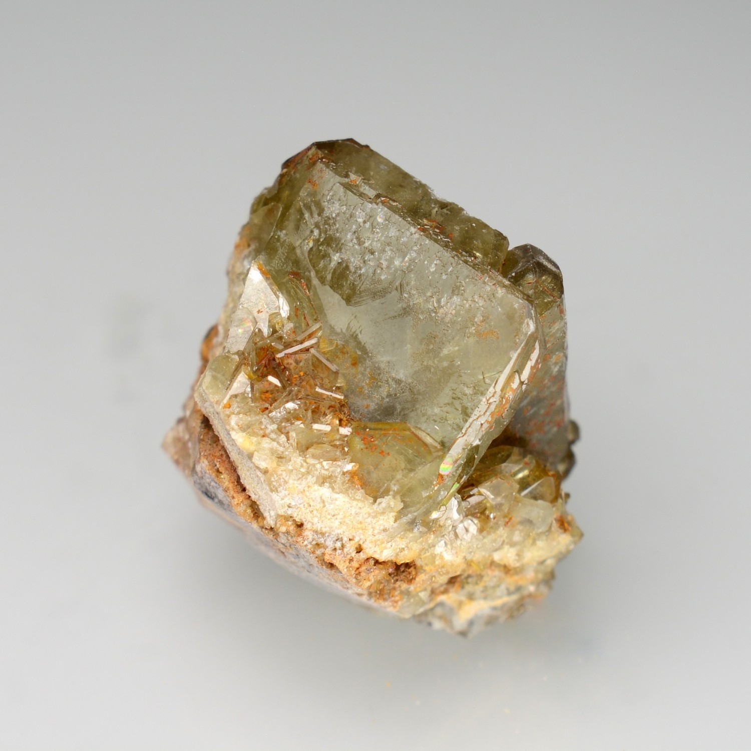 Barite - Saint-Georges-les-Bains, Ardèche, France.