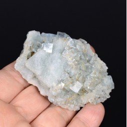 Fluorine - Mine de La Barre, Puy-de- Dôme, France.