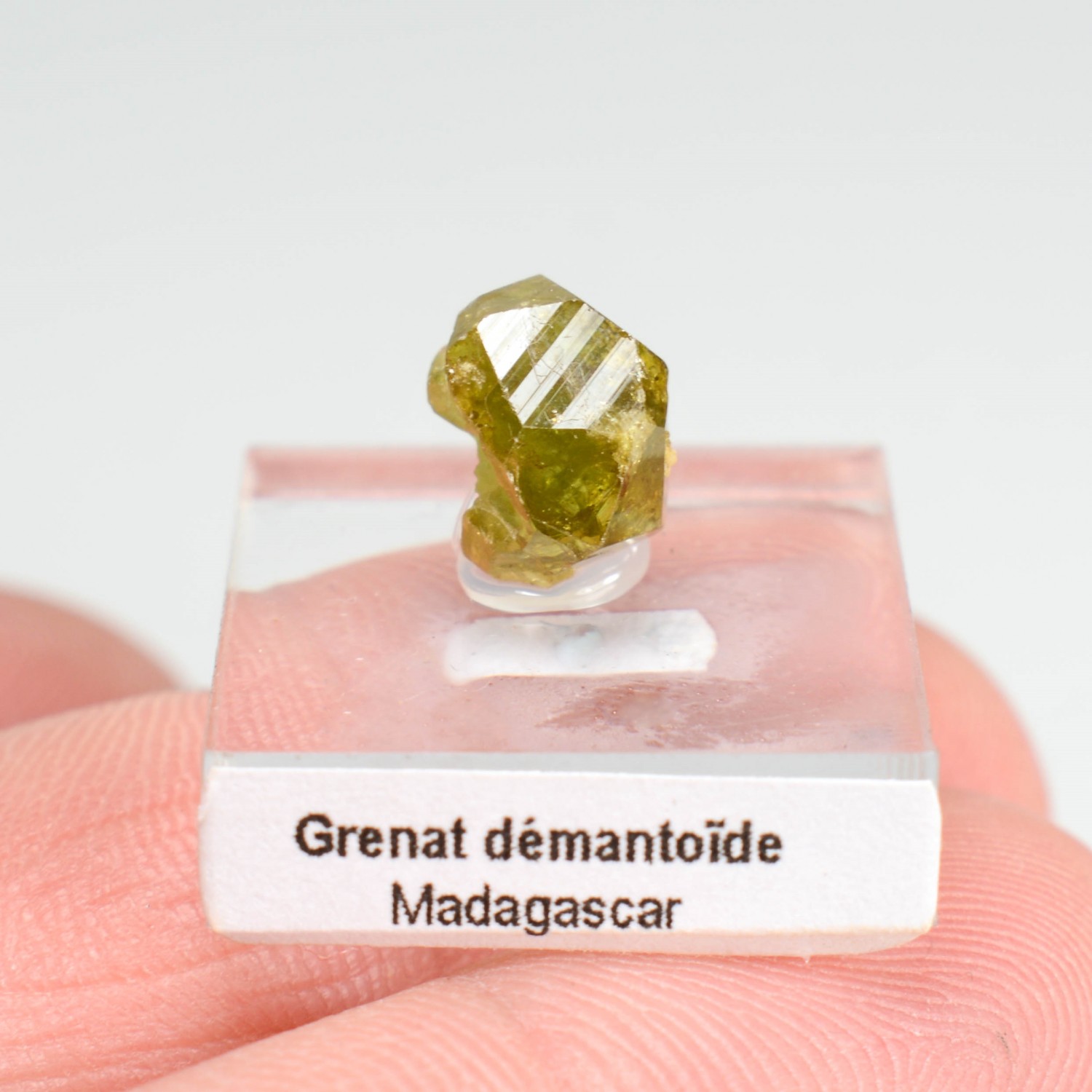 Grenat démantoïde - Antetezambato, District d'Ambanja, Madagascar