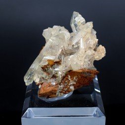 Quartz and siderite - Allevard, Isère, France