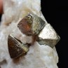 Pyrite sur Talc - Trimouns, Luzenac, Ariège, France