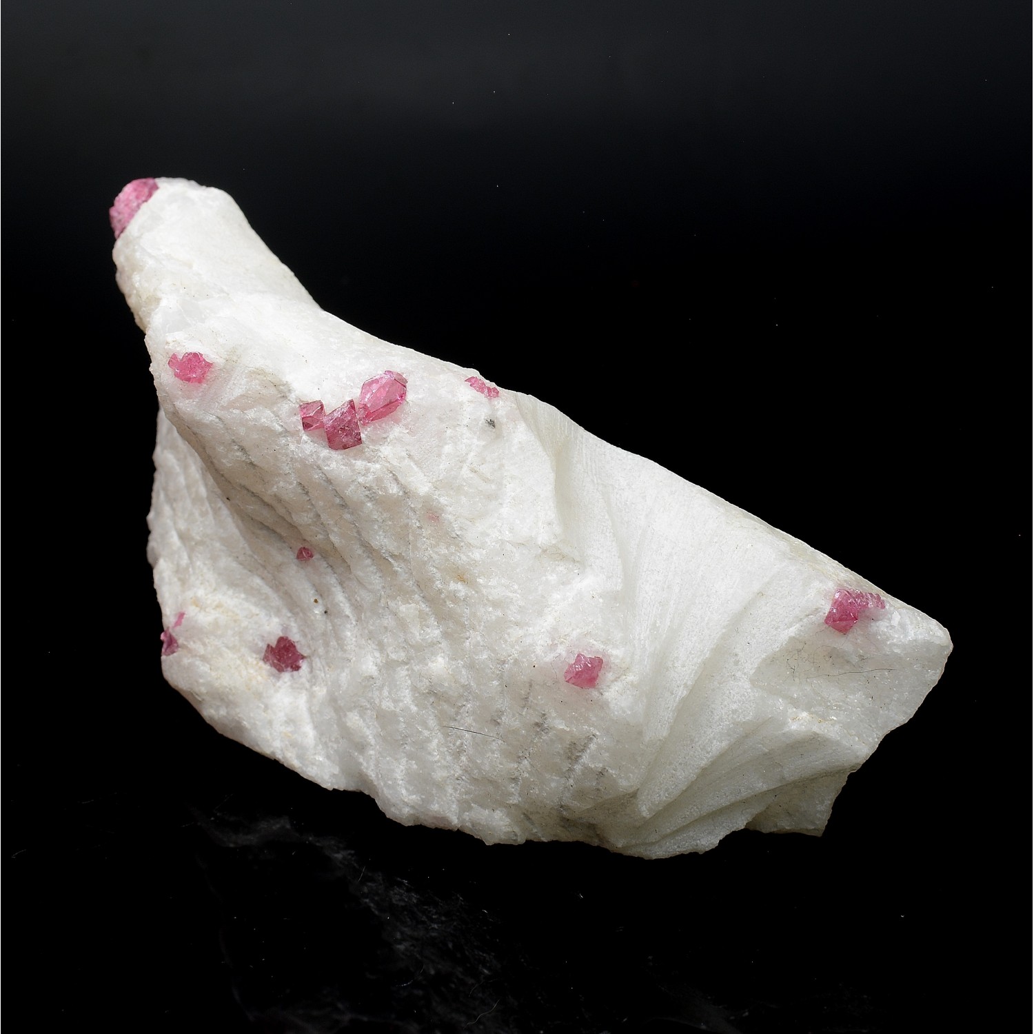 Spinel in marble - Luc Yen, Yen Bai Province, Vietnam