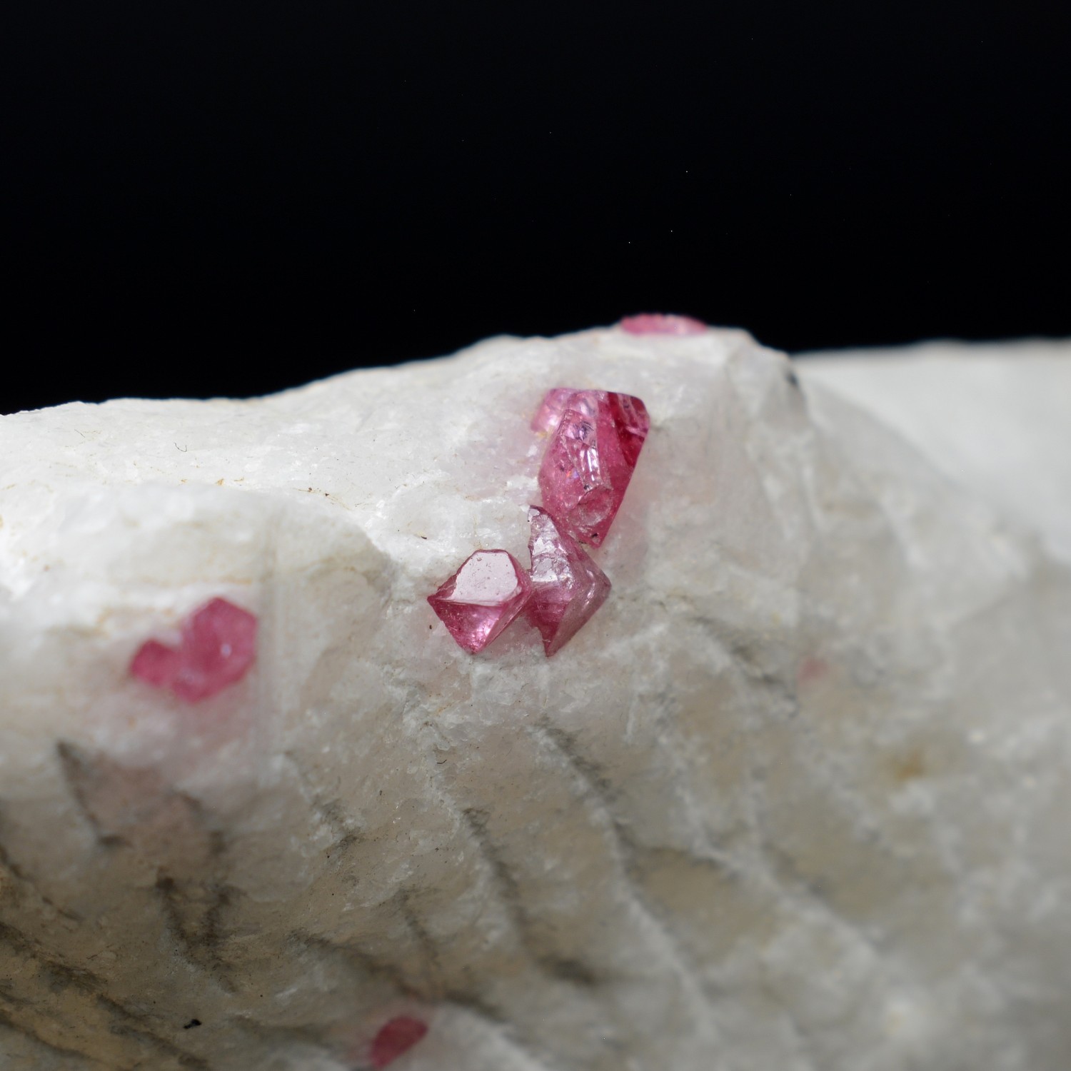 Spinel in marble - Luc Yen, Yen Bai Province, Vietnam