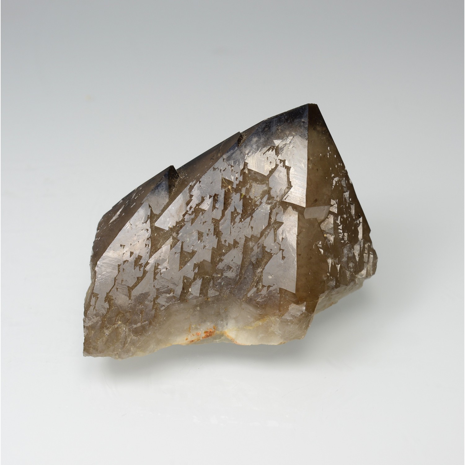 Quartz fumé - Mine de La Poype, Vienne, Isère, France